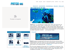 Tablet Screenshot of patcoinc.com